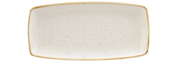 Stonecast Barley White Platte rechteckig 29.5x15cm