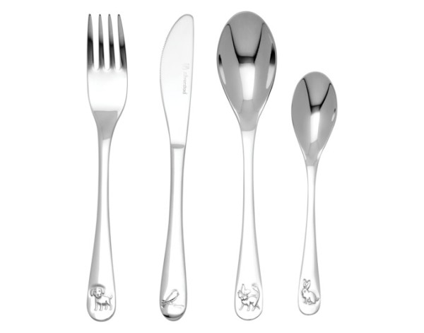 Kinderbesteck Haustiere 4tlg