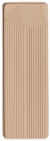 Untersetzer / Abtropfmatte 28x10cm Silikon greige