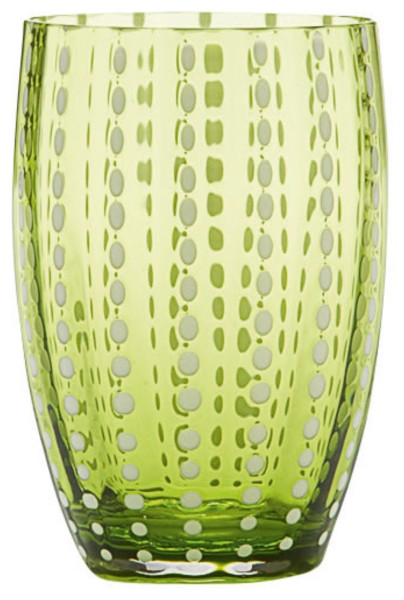 Perle Becher 32cl apple green