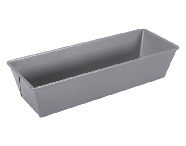 Cakeform 30x10.5x7 cm silber
