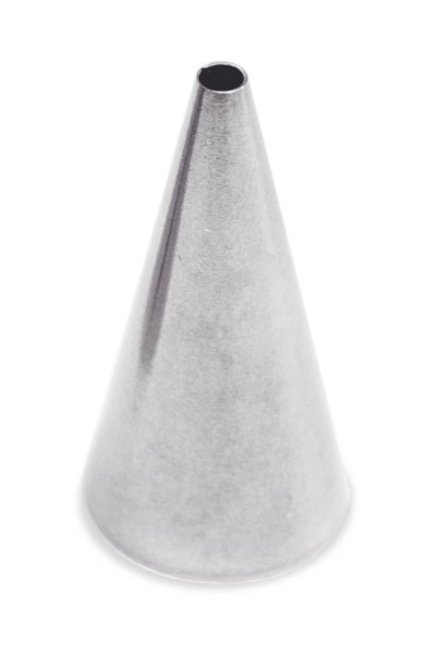 Spritztülle Edelstahl für Schriftzug D4mm dick