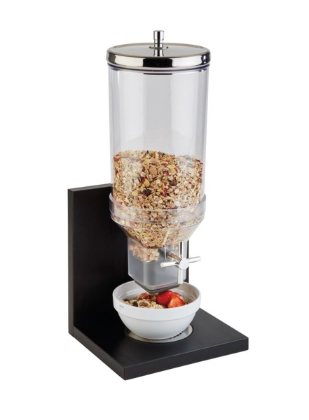 Cerealienspender Bridge 4.5lt., 21x20cm H: 55.5cm Wenge