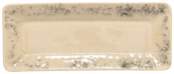 Madeira Platte rechteckig 27.2x10.8cm H2.2cm cream