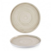 Stonecast Canvas Natural Walled Teller flach 15.7cm