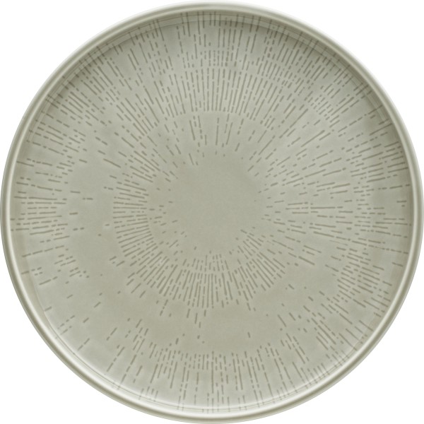 Shiro Glaze Steam Teller flach coupe Struktur 26cm