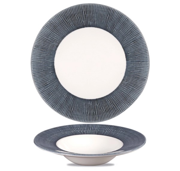 Bamboo Mist Teller tief Fahne breit 28cm