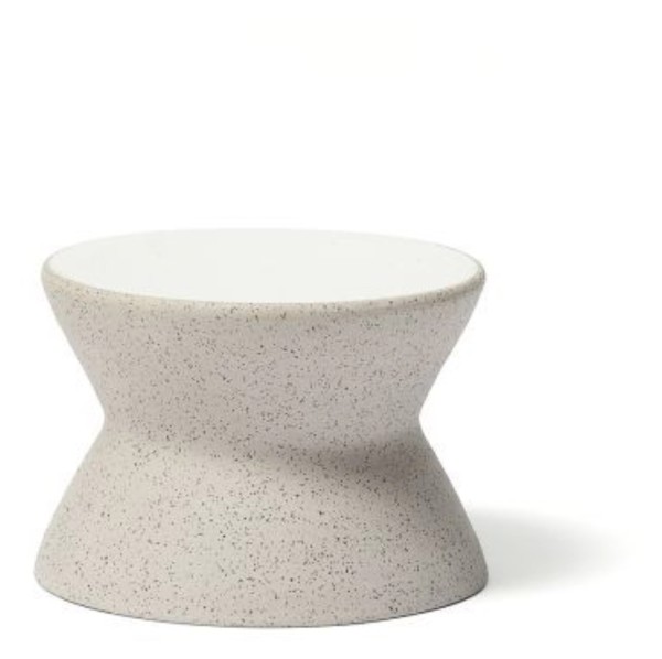 Dolmen Sockel D11.5cm H8cm weiss