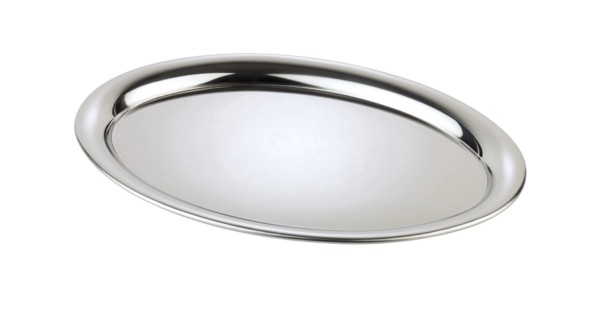Serviertablett Kaffeehaus, ca. 19x15cm, oval