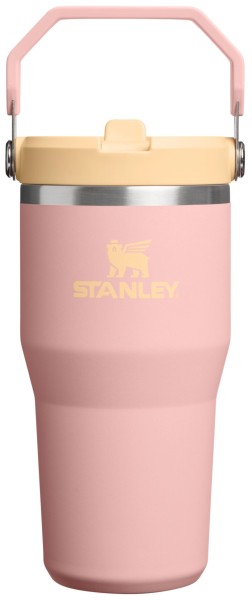 IceFlow Flip Straw Becher 0.6l peach rose