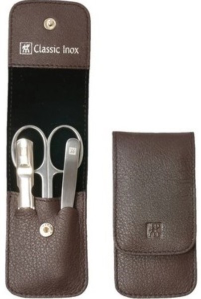 3tlg. Taschenetui braun