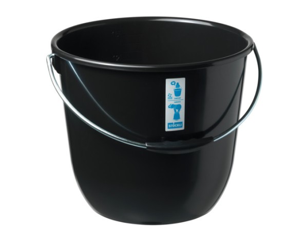Eimer anthrazit 15l