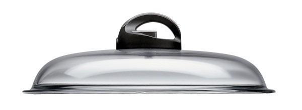 Glasdeckel mit Dampfventil hoch D32cm