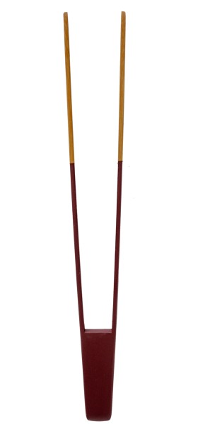 Magnetische Zange 24cm Bambus garnet red