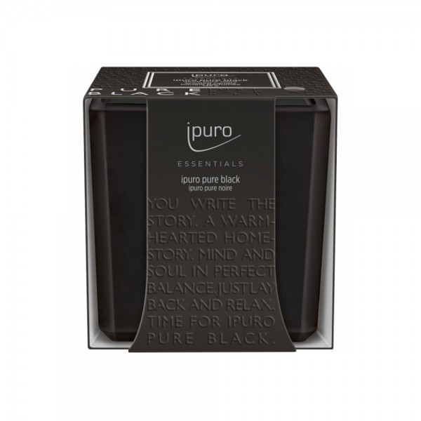 ipuro Duftkerze Duftkerze PURE BLACK 125gr