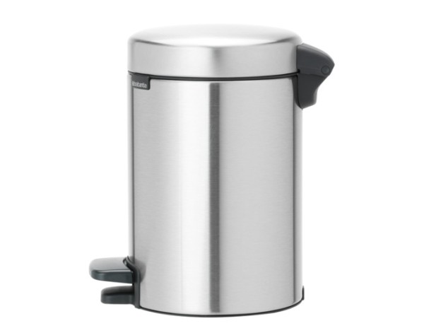 Treteimer matt steel FPP 3l