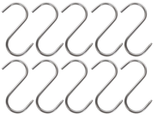 10er Set Fleischhaken 8cm