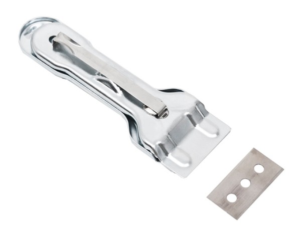 Glaskeramikschaber Inox 14cm