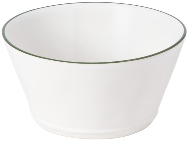 Beja Obstschale D14.2cm H7.2cm 45cl weiss-grün