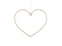 Sirius LED Herz Liva klein gold