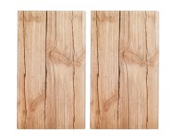 Herdabdeckpl. Wood 2Stück