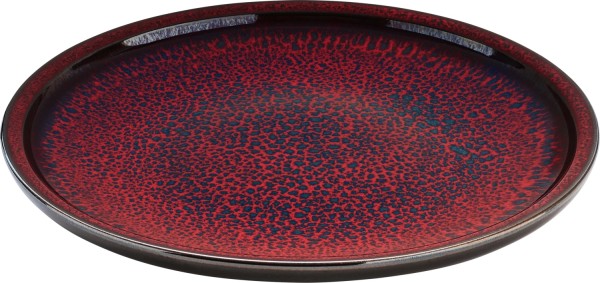 Playground Glow Teller flach coupe rund 25cm H3.2cm