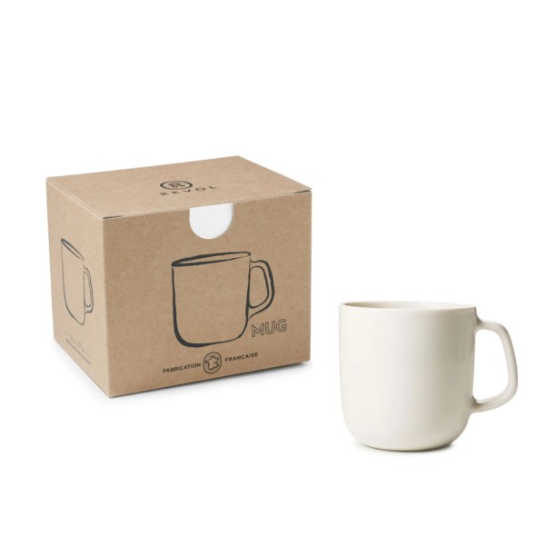 Madeleine Tasse in Geschenkbox 330ml alabaster weiss