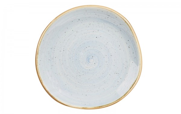 Stonecast Duck Egg Blue Organic Teller flach 18.6cm