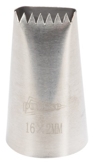 Sternbandtülle Edelstahl16x2mm