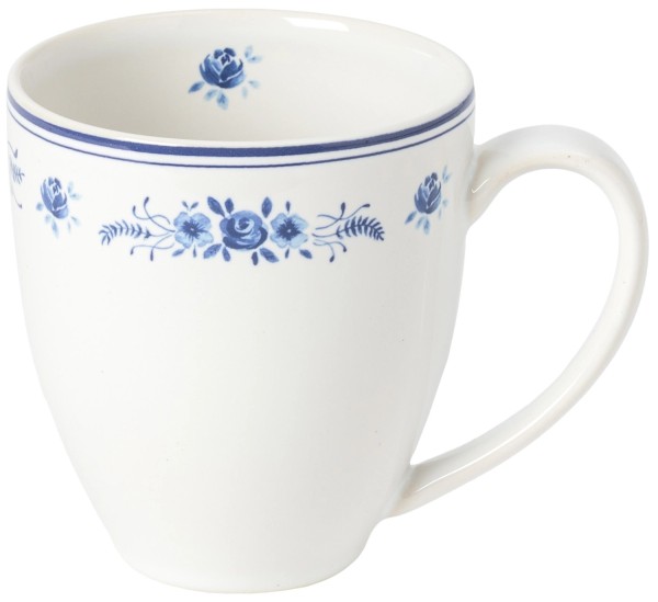 Vila Tasse 410ml 13.8x9.7cm H10.7cm weiss blau