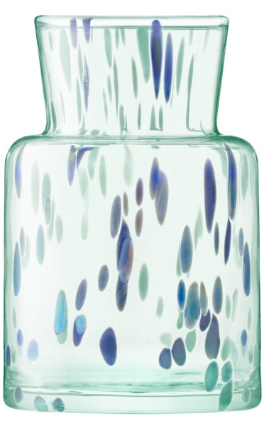 Sea Glass Knospenvase H12cm ocean blues