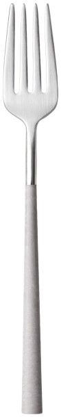 Mito Dessertgabel L17.4cm brushed Griff cloud grey