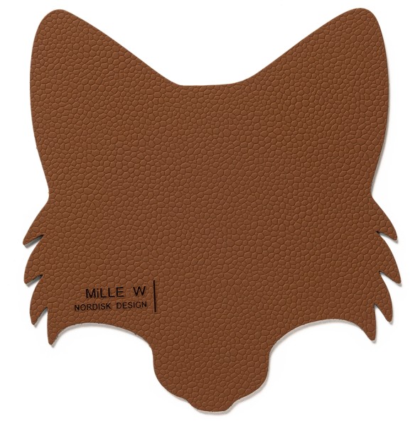 Untersetzer fuchs cognac