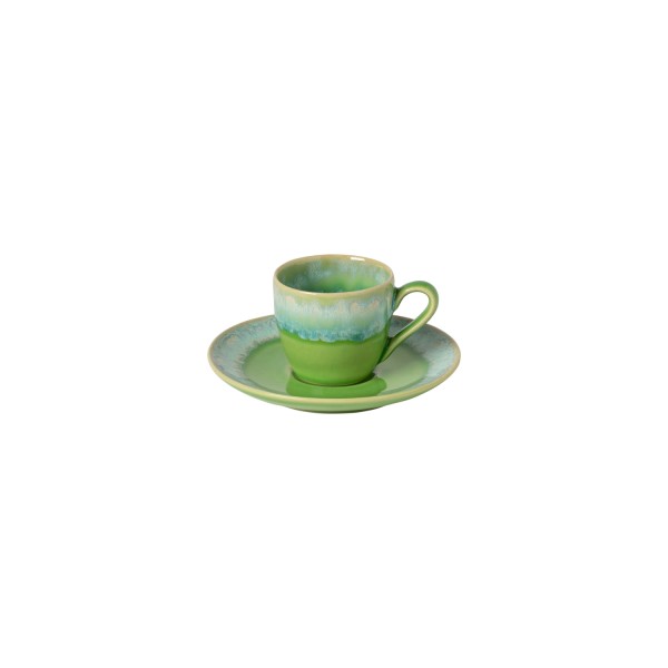 Taormina Kaffeetasse mit Untertasse 100ml 6.4x8.5cm H5.6cm