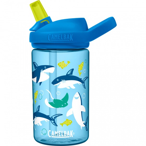 Trinkflasche Camelbak eddy KIDS 0.4l, sharks & rays