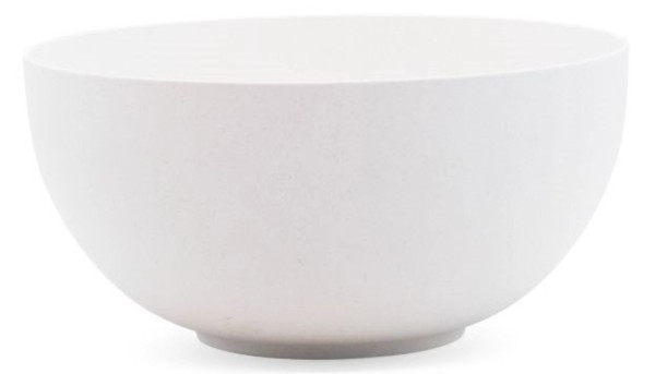 Yboo Salatschüssel aus Bioplastik, weiss, D23.5cm, 3.9L