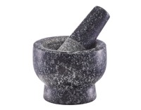 Mörser m. Stössel Granit ø9cm