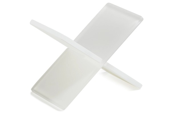 Sweety Display für Buffetplatte 15x10cm weiss Nacryl