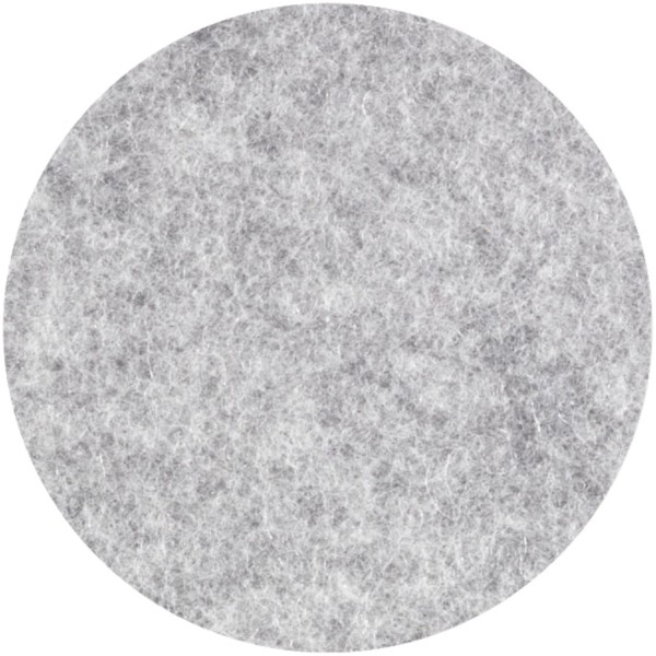 Wollfilz Untersetzer Frost Melange rund D10cm