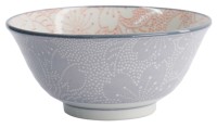 Sakura Schale 14.8x6.8cm rot und grau
