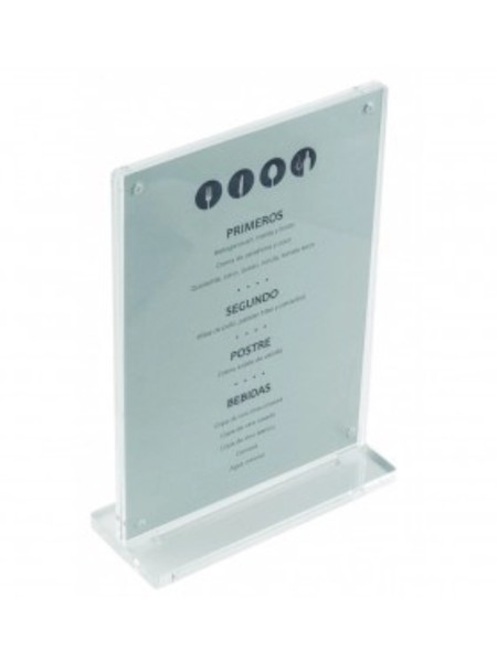 Tisch Menütafel Acryl A4 21x30cm