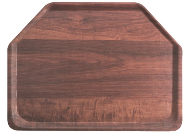 Tablett trapezförmig rutschsicher 33x47cm
