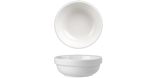 Bamboo White Schale 28cl, stapelbar