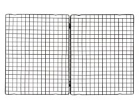 Kuchengitter 48x30x2cm schwarz