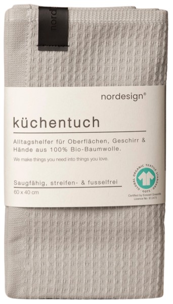 Küchentuch Stockholm Grey grau