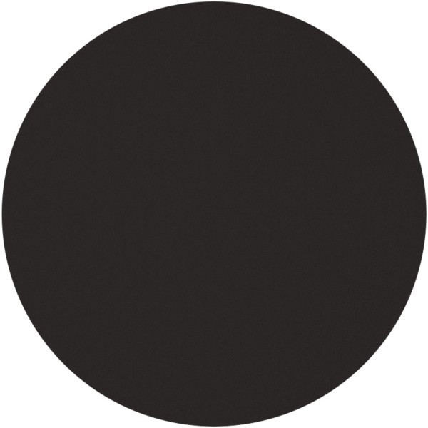 Wollfilz Tischset Schwarz rund D33cm