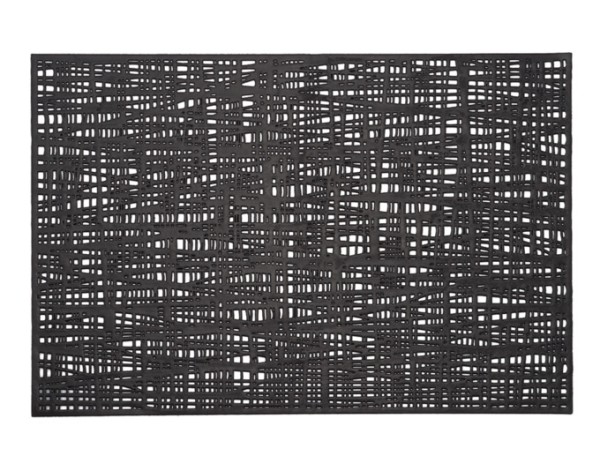 Tischset Scribble schwarz
