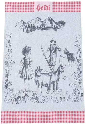 HEIDI KÜCHENTUCH KULTSCHTOFF rot