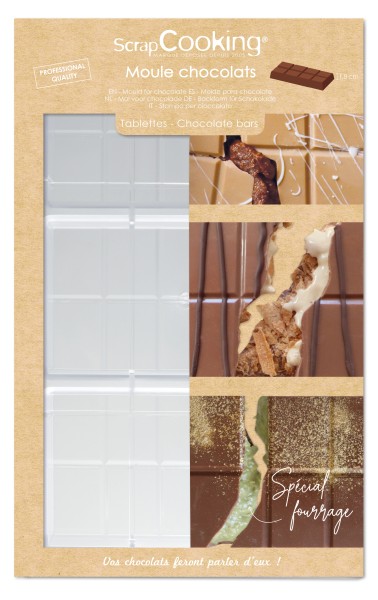 Schokoladenform Tafelschokolade Kunststoff