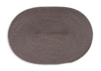 Tischset oval, taupe